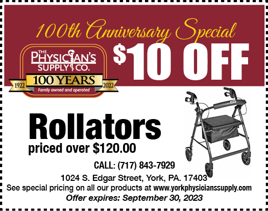 $10 off rollators